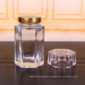 Hot selling 1000ml honey clear wide mouth glass honey storage jar bottles with plastic lid